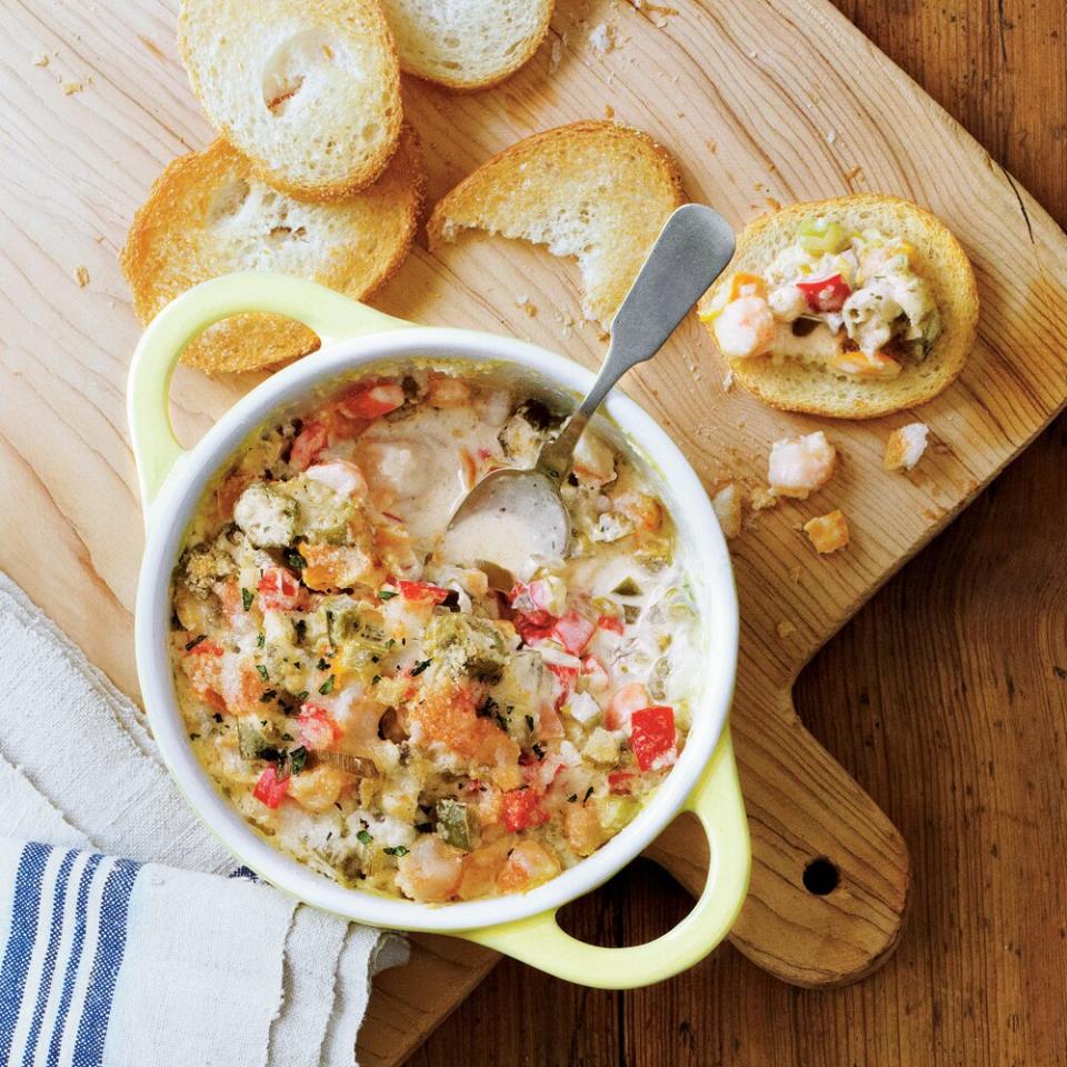 Warm Gumbo Dip