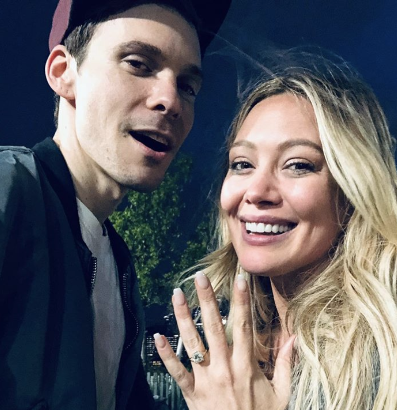 <p>Seven months after the birth of their first child, daughter Banks Violet Blair, Hilary Duff announced her engagement to American singer-songwriter Matthew Koma. <em>[Photo: Instagram]</em> </p>