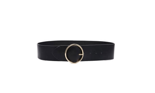 Pieces Round Buckle Waist Belt