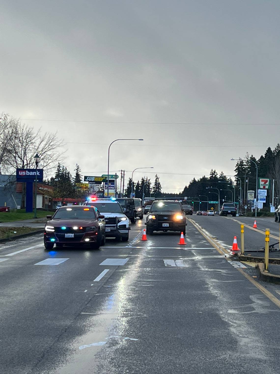 A 27-year-old man was struck and injured by a driver Monday afternoon on Pacific Avenue in Spanaway, according to the Washington State Patrol. Troopers are investigating the incident.