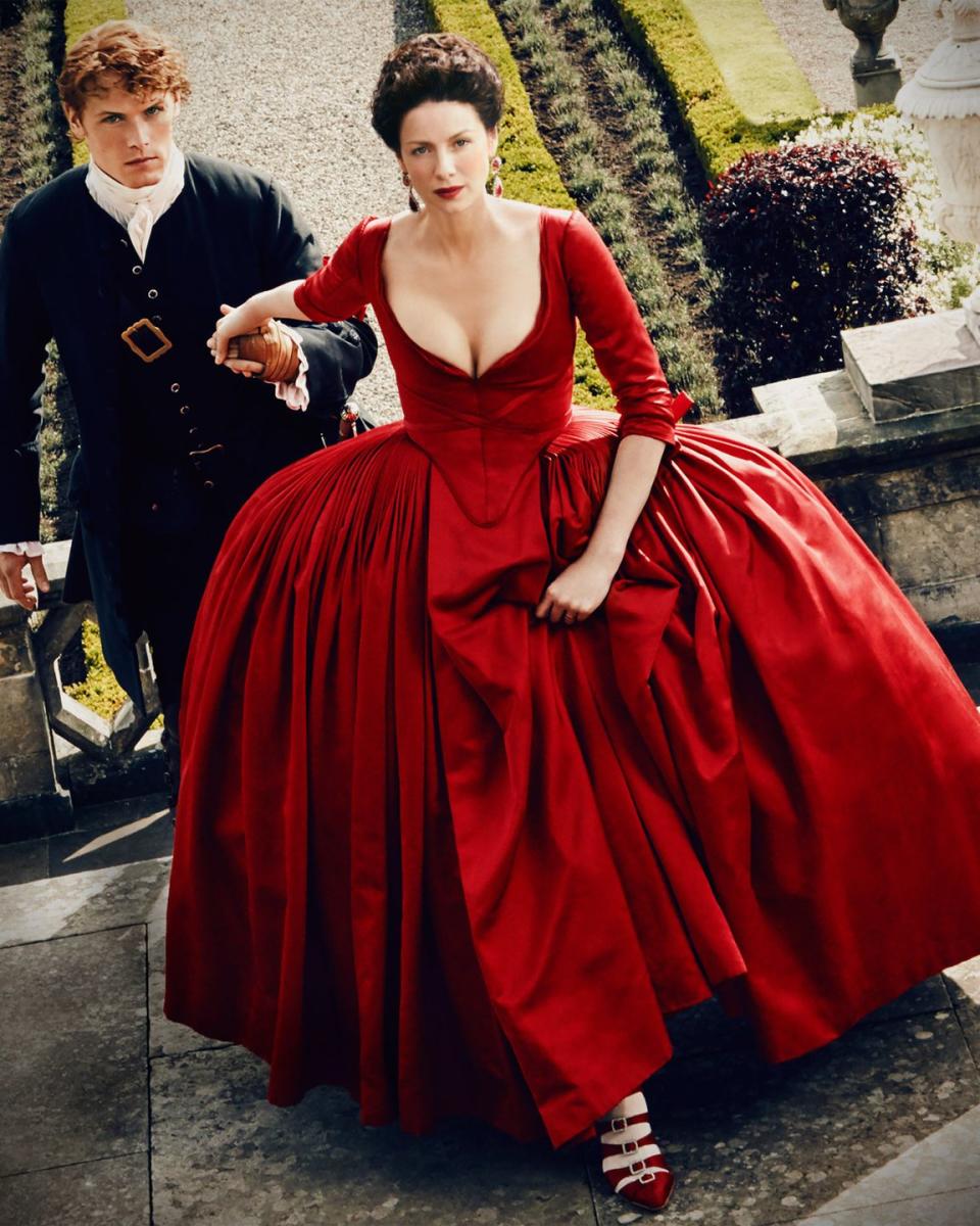 Claire's red dress (Season 2)