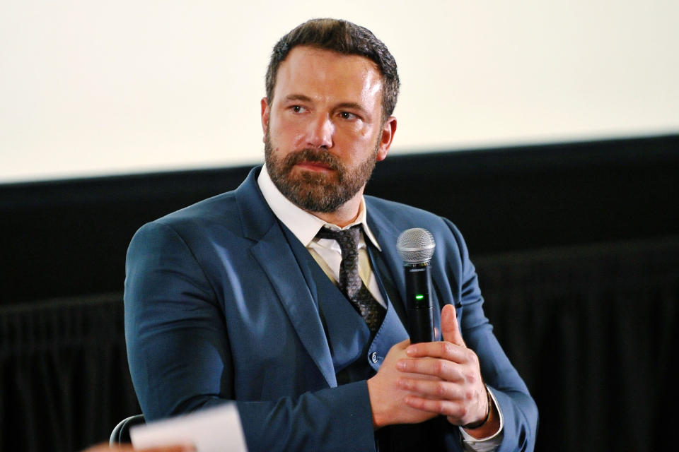 Ben Affleck attends 1st Annual AutFest International Film Festival at AMC Orange 30 on April 23, 2017 in Orange, California.