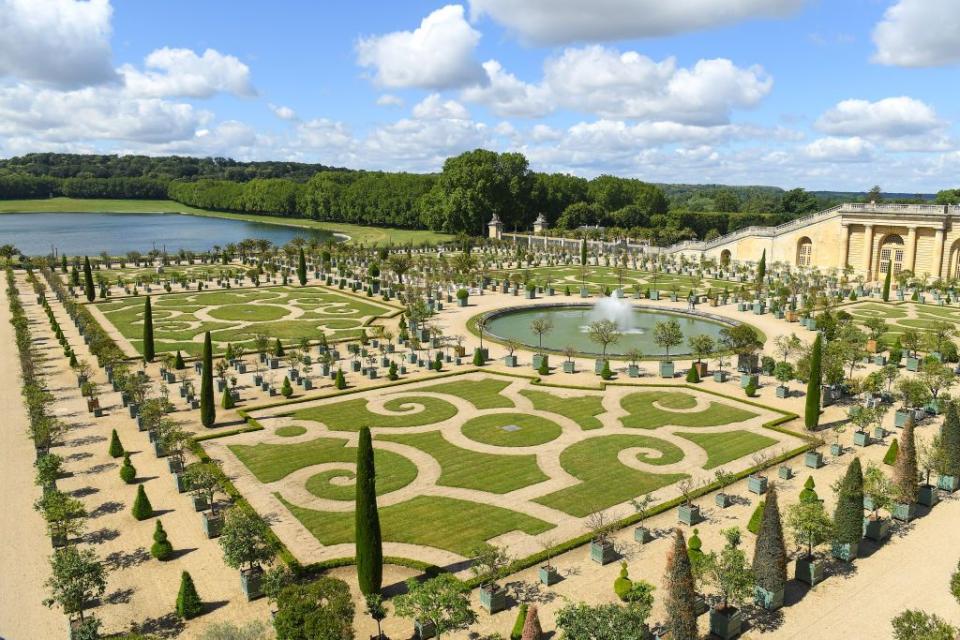 Gardens of Versailles in Versailles, France