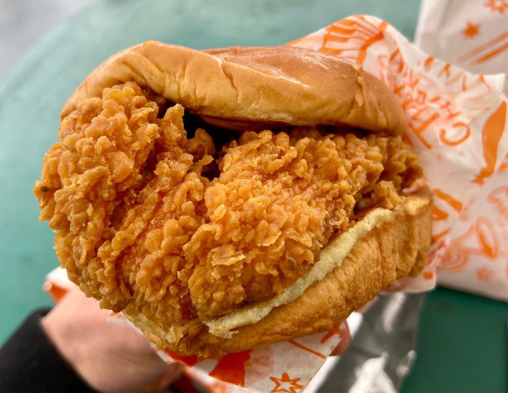 Popeyes Spicy Chicken Sandwich