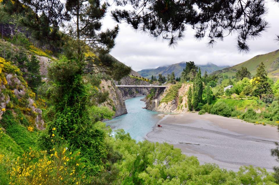 Hanmer Springs in Canterbury, New Zealand