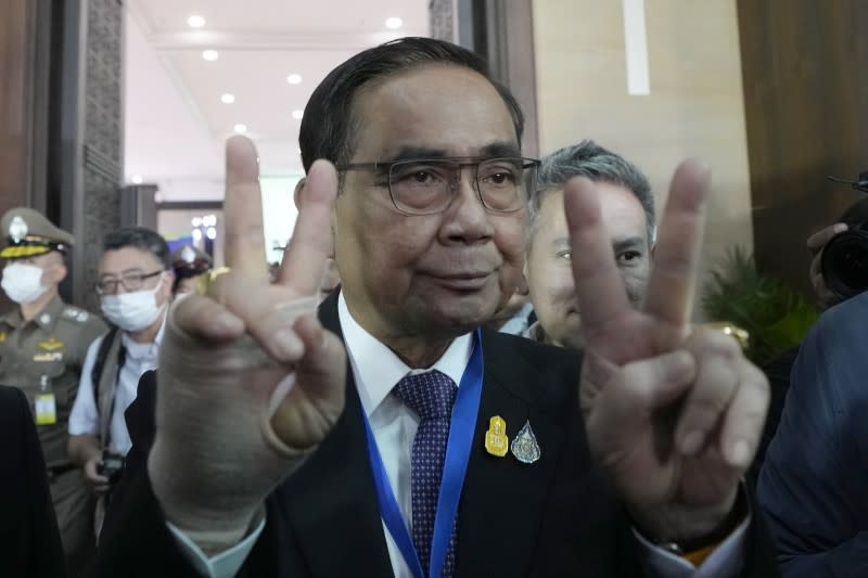 2023年泰國大選：團結泰民族黨主席帕拉育（Prayuth Chan-ocha）（AP）