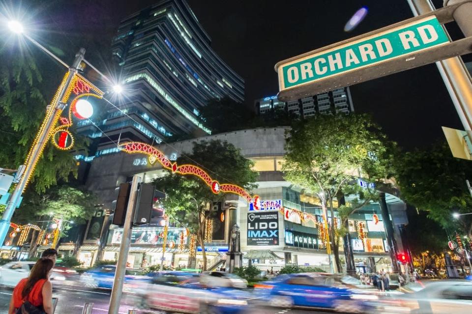 Orchard Road Christmas Festive Light-up