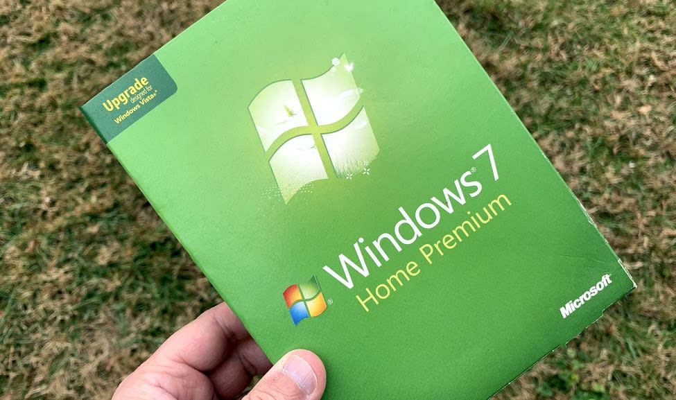  Windows 7 physical copy. 