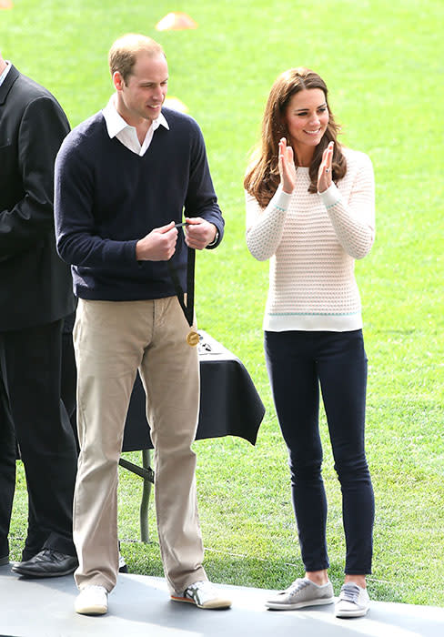 Kate Middleton wearing Mint Velvet