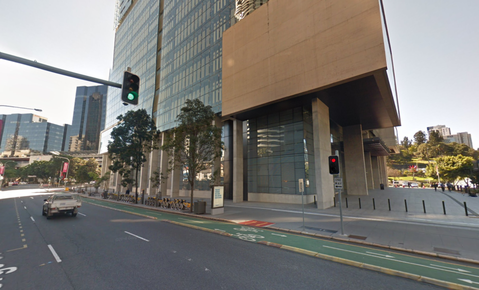 Brisbane District Court, from a Google street view, where Tanson was convicted.