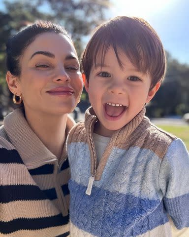 <p>Jenna Dewan Instagram</p> Jenna Dewan and her son Callum.