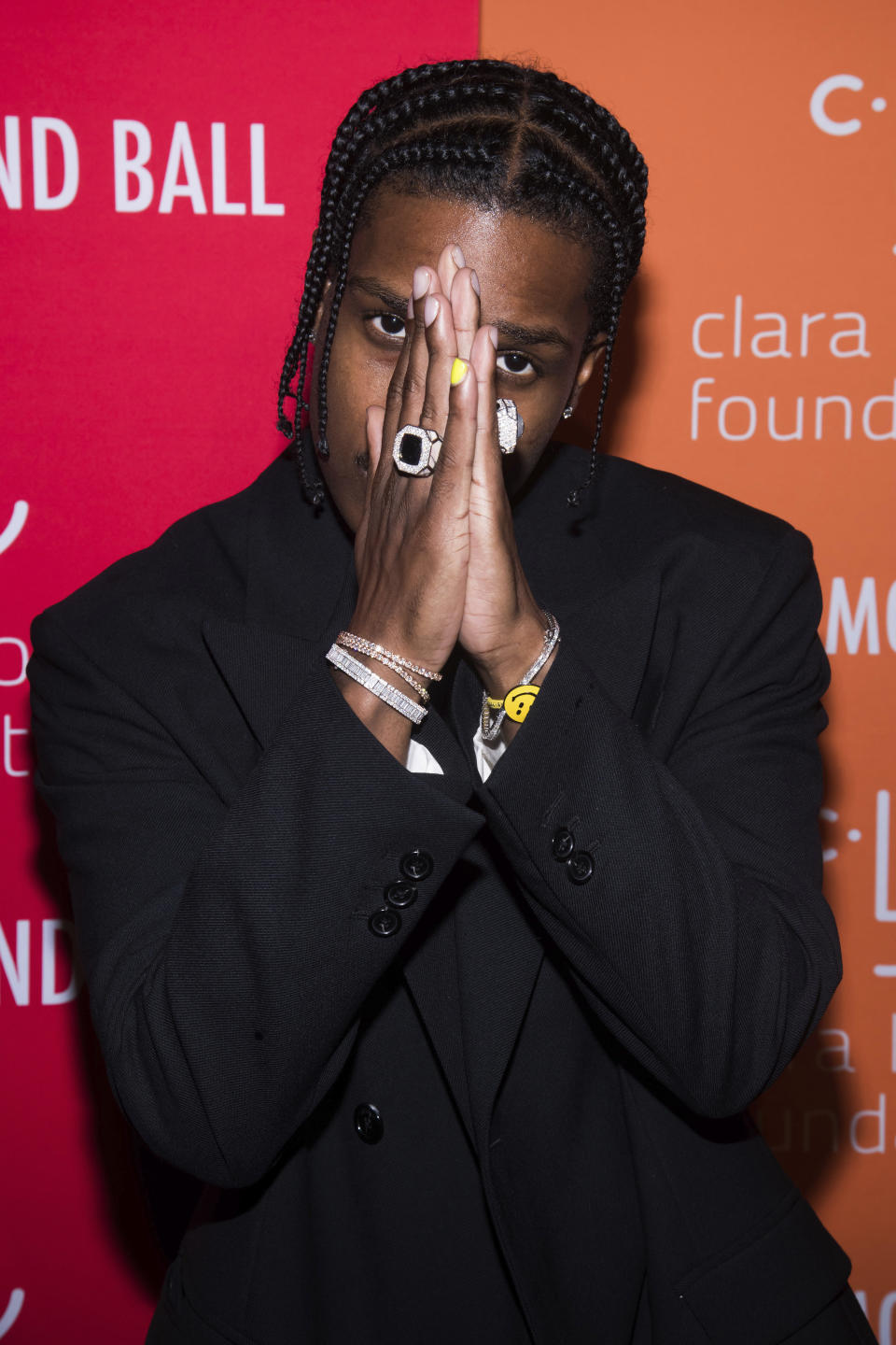 A$AP Rocky attends the 5th annual Diamond Ball benefit gala at Cipriani Wall Street on Thursday, Sept. 12, 2019, in New York. (Photo by Charles Sykes/Invision/AP)