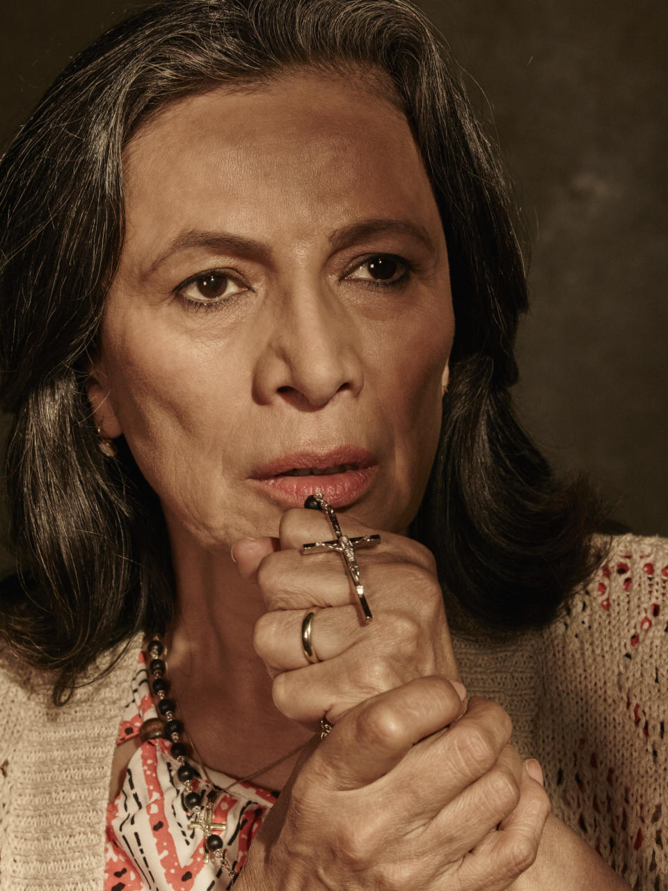 Patricia Reyes SpÃ­ndola as Griselda Salazar - Fear The Walking Dead _ Season 1, Gallery - Photo Credit: Frank Ockenfels 3/AMC 