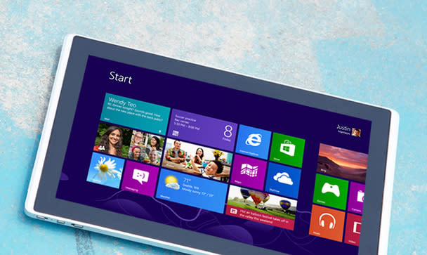 Microsoft Windows 8 Sales