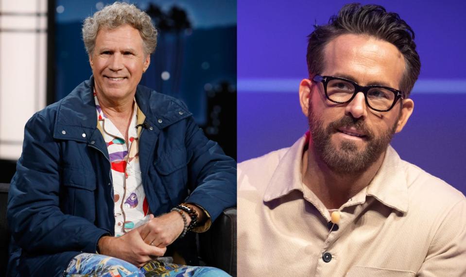 Will Ferrell and Ryan Reynolds side-by-side