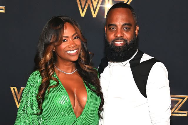 <p>Paras Griffin/Getty </p> Kandi Burruss and Todd Tucker attend the Atlanta opening night of "The WIZ" at The Fox Theatre on November 14, 2023 in Atlanta, Georgia.