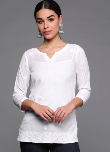 SHOP: Ditch your loungewear for some ethnic Chikankari kurtas