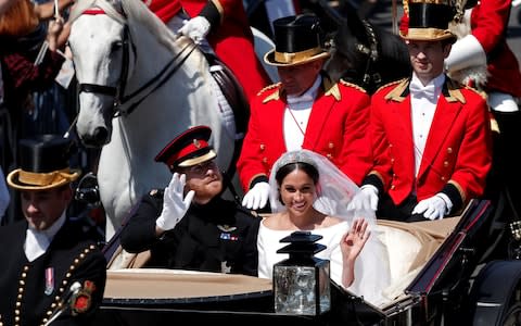 Royal Wedding Meghan Markle Prince Harry - Credit: Reuters