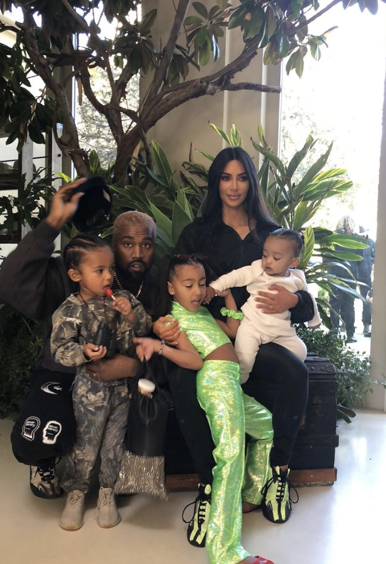 North, Saint, Chicago, and Psalm West