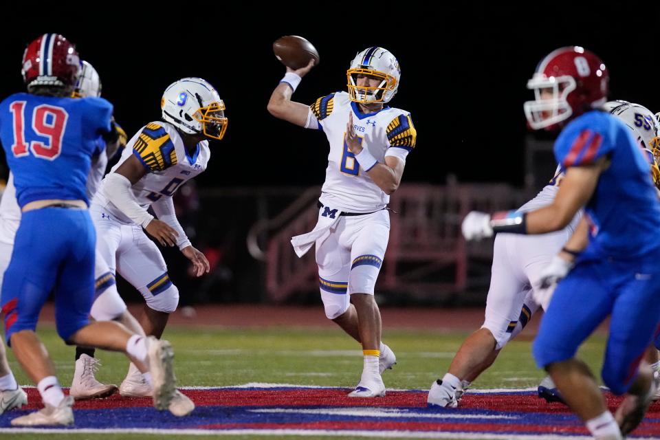 Olentangy quarterback Ethan Grunkemeyer has committed to Penn State.