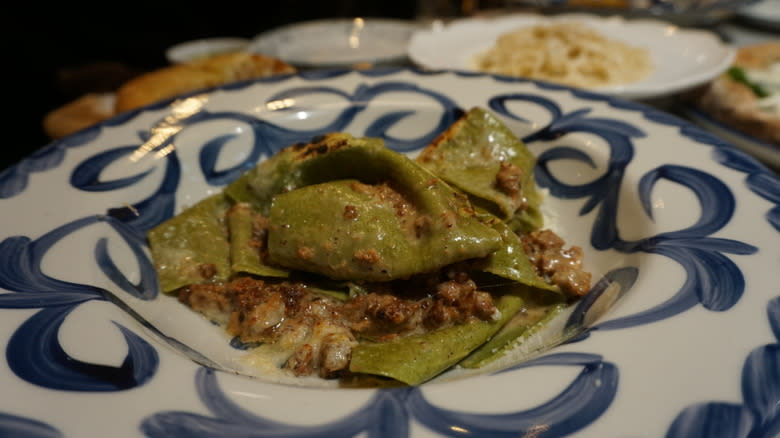 Eataly lasagna plate