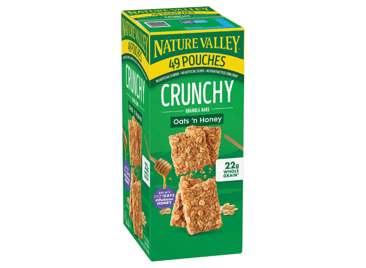 nature valley oats 'n honey granola bars