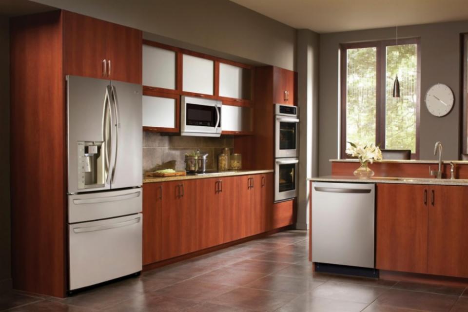 LG door-in-door 29.9-cubic-foot French-style four-door refrigerator. (Photo: Best Buy)