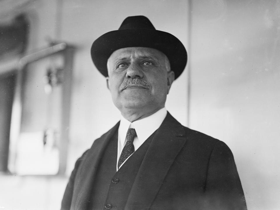 Daniel Guggenheim (1856-1930), an American industrialist and philanthropist ca. 1913