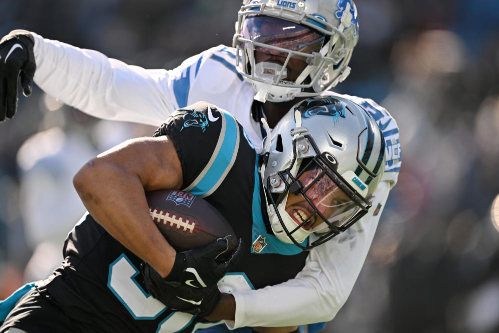 Detroit Lions' playoff hopes take big hit with loss to Carolina Panthers