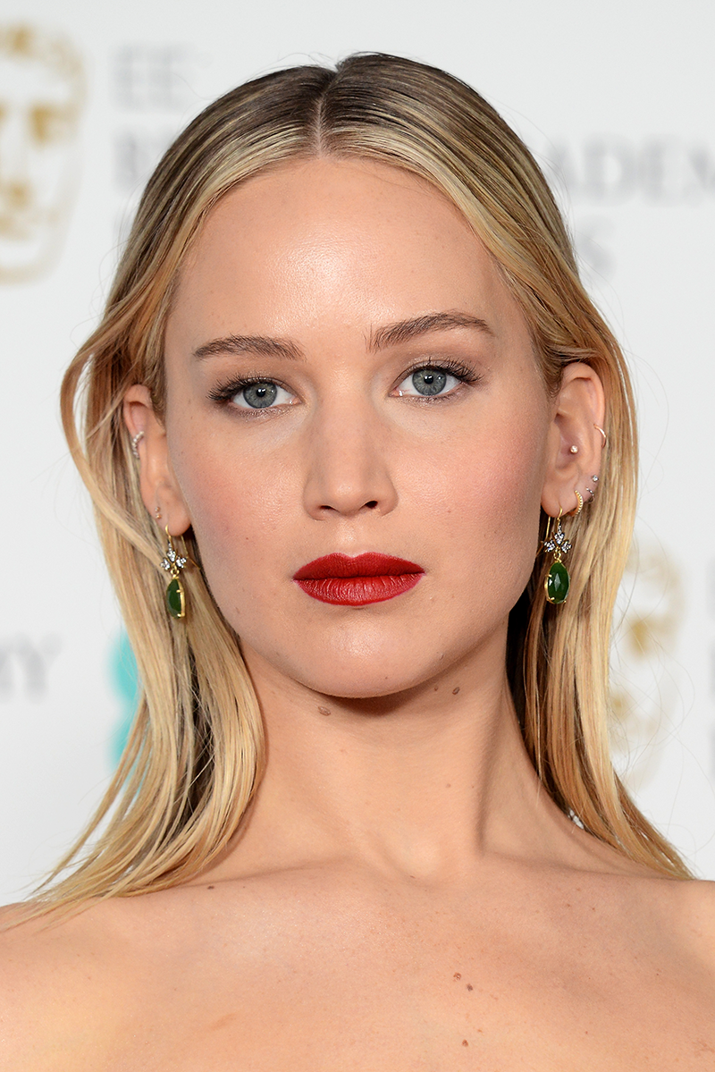 ear piercing types outer conch piercing jennifer lawrence