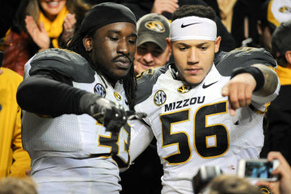 Shane Ray, No. 56, was dominant for Missouri this season. (USA TODAY Sports) 