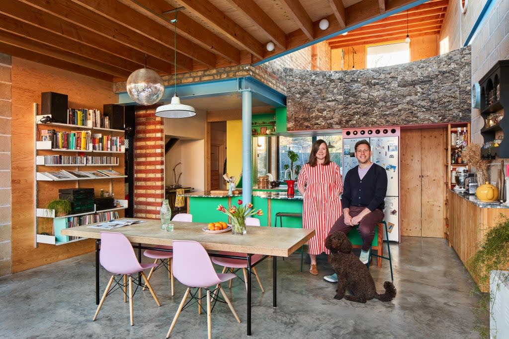 What a corker:  Gillian Lambert and Geoff Shearcroft’s Highams Park home extension project was inspired by Epping Forest  (Juliet Murphy)