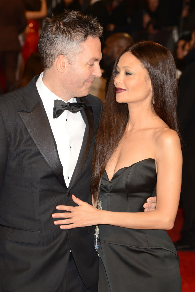 Thandie Newton, in Osman, and her hubby