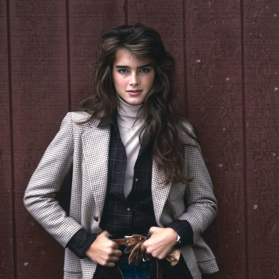 Brooke Shields circa 1982