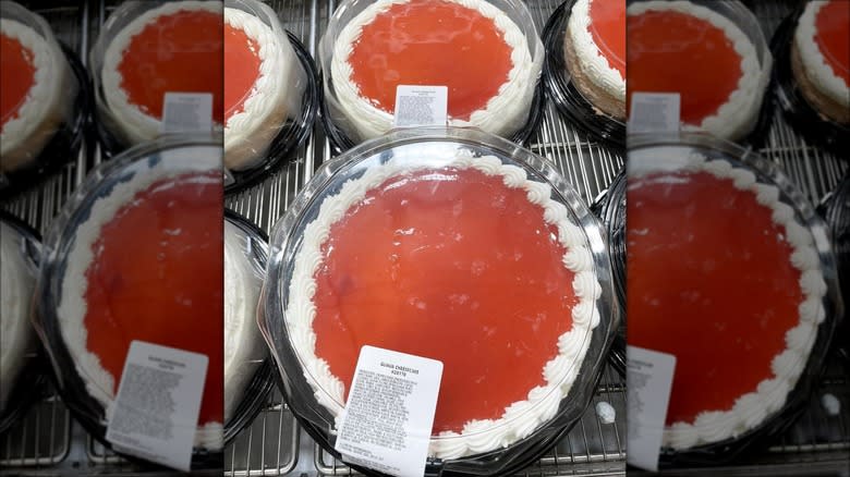 Costco guava cheesecake in store