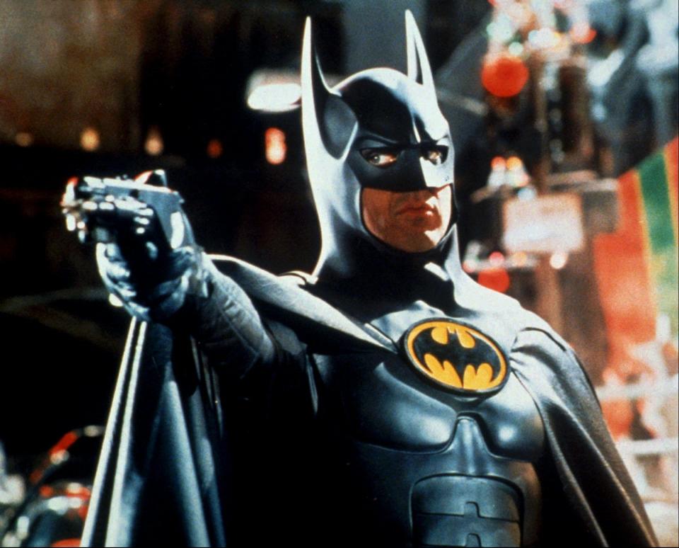 Michael Keaton returned as the caped crusader in 1992's "Batman Returns."