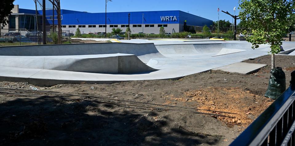 The Crompton Park skateboard park is set to open next month.