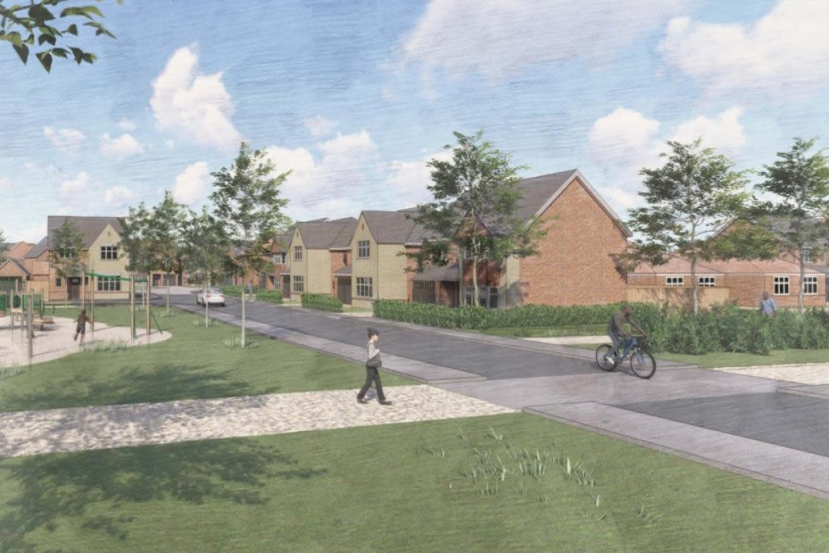 An artist's impression of the new homes. <i>(Image: Pegasus Planning Group)</i>