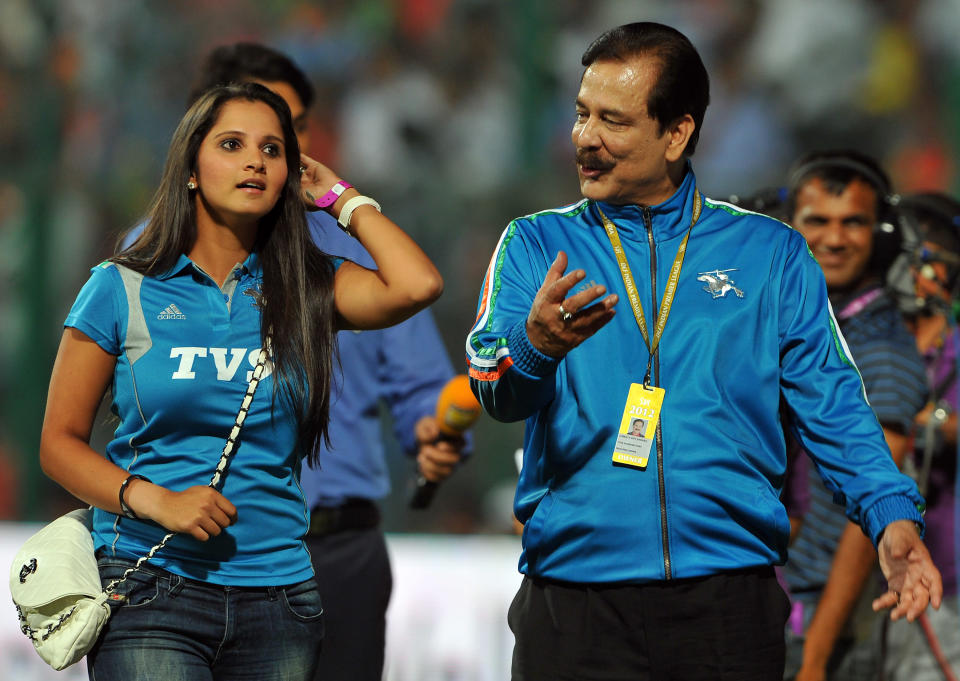 Cheerleaders and Celebrities at IPL