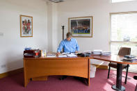 <p>A modest office at London Colney. </p>