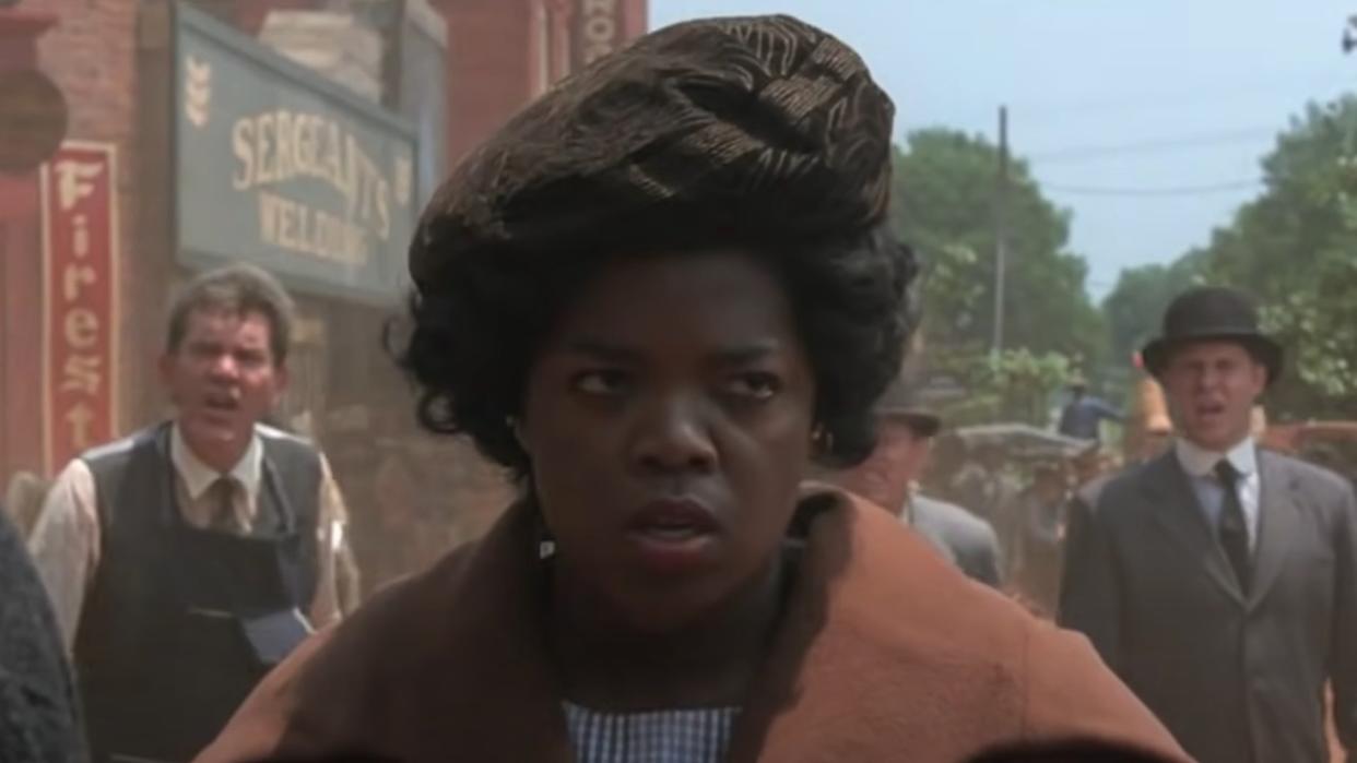  Oprah Winfrey in The Color Purple. 