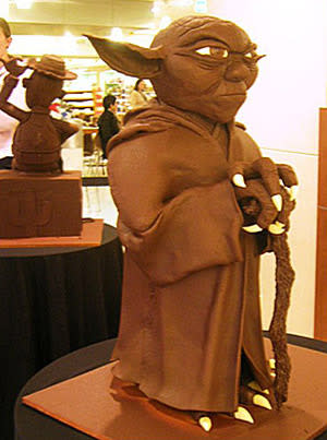 Chocolate Yoda