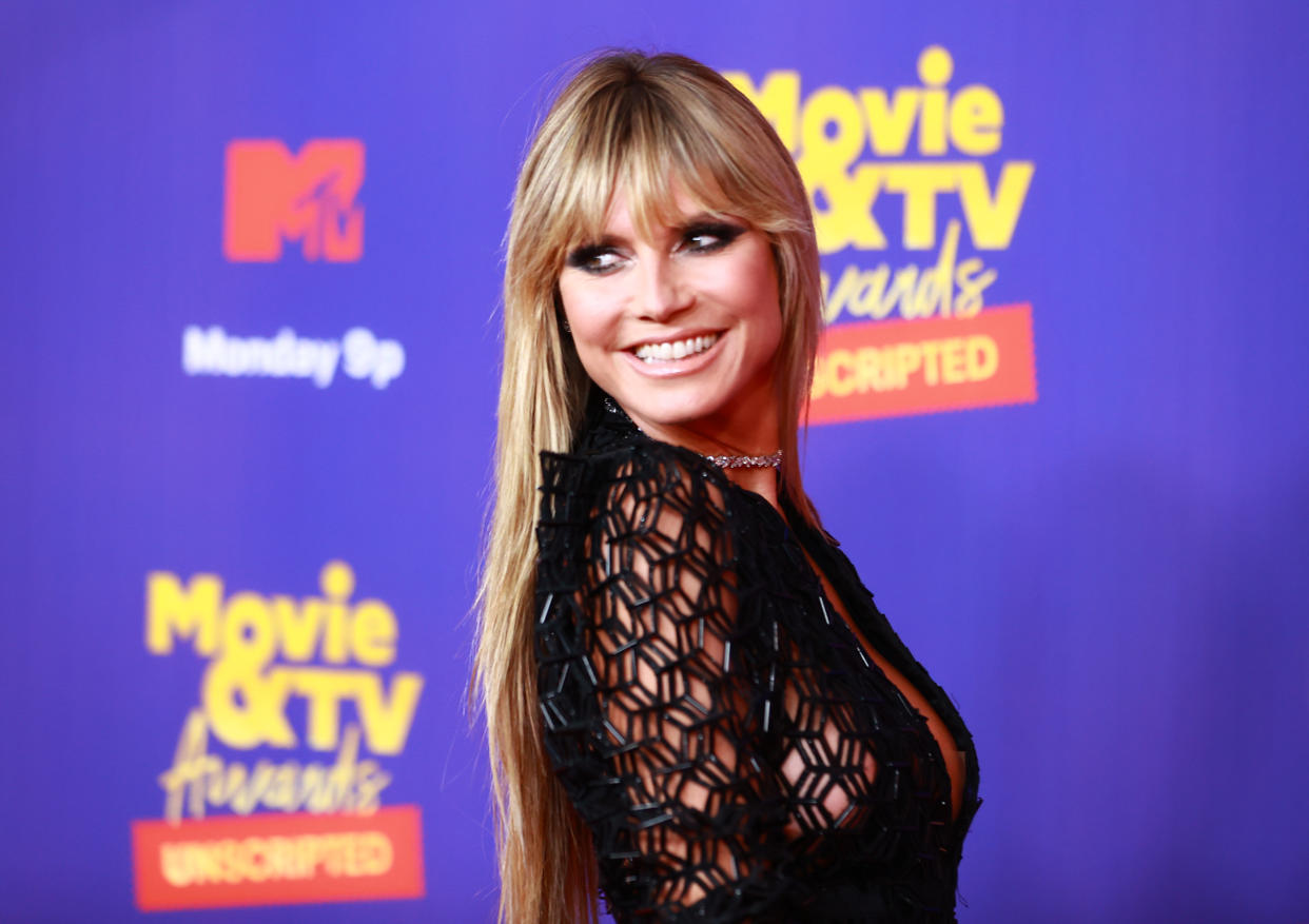 Heidi Klum spoke to 'The Sunday Times' about why she doesn't like the comments on her social media feed. (Photo: Matt Winkelmeyer/2021 MTV Movie and TV Awards/Getty Images for MTV/ViacomCBS)