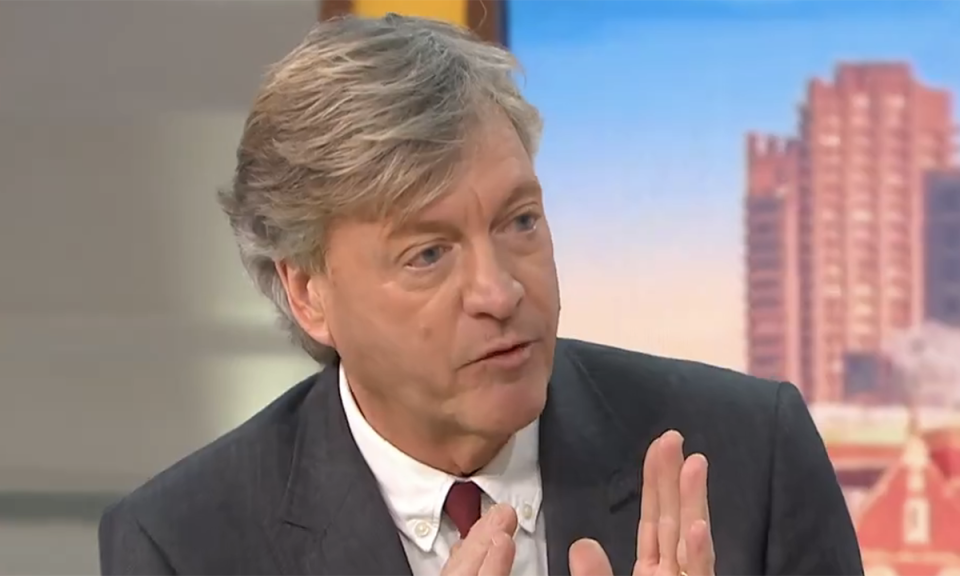 Richard Madeley called junior doctors 'apprentices' on Good Morning Britain. (ITV screengrab)