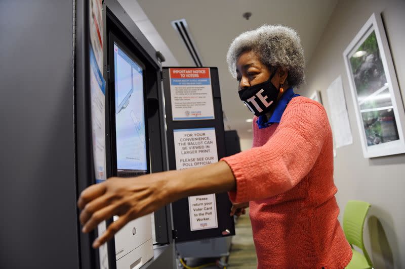 Final day of early voting ahead of Election Day 2020, in Atlanta, Georgia