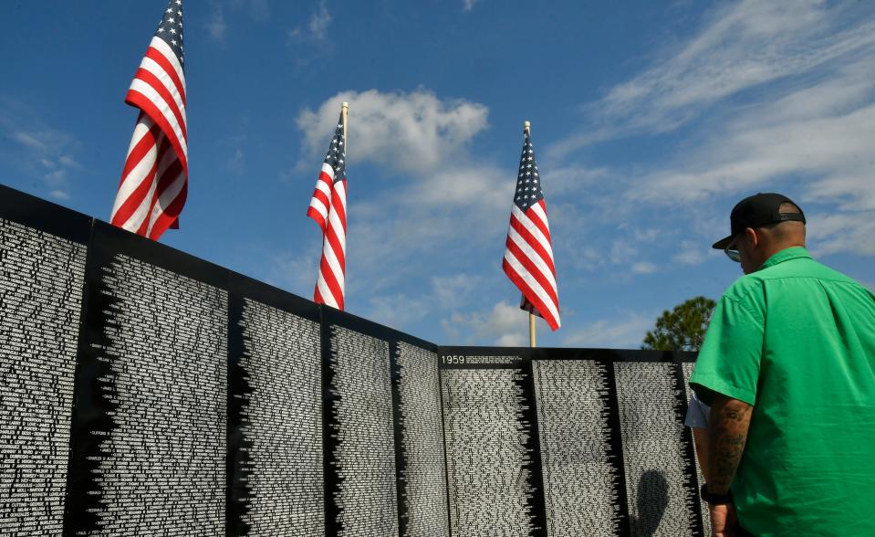The Vietnam Traveling Memorial Wall will arrive at Wickham Park on May 5, and be on display throughout the Florida Vietnam and All Veterans Reunion. Visit floridaveteransreunion.com.