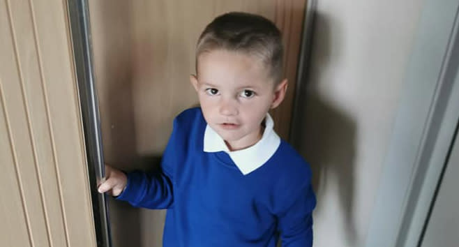 Reggie Hodgson, a three-year-old, as seriously ill after swallowing toy magnets.