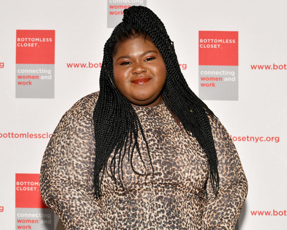 Closeup of Gabourey Sidibe