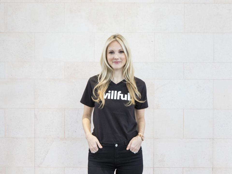  Erin Bury, co-founder of Willful, an online wills startup.