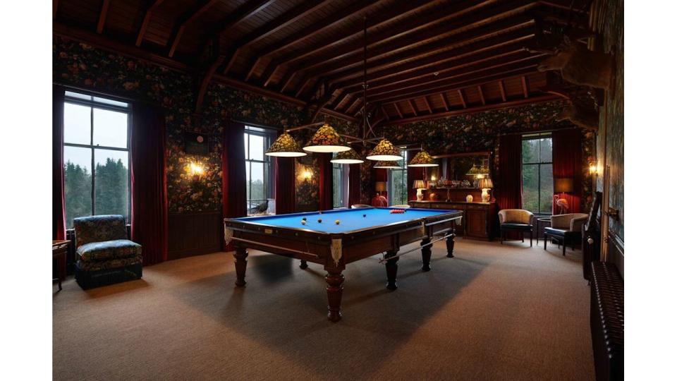 Billiard room